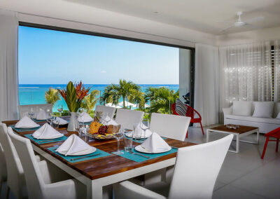 Mauricius - beachfront apartmán s kuchyní