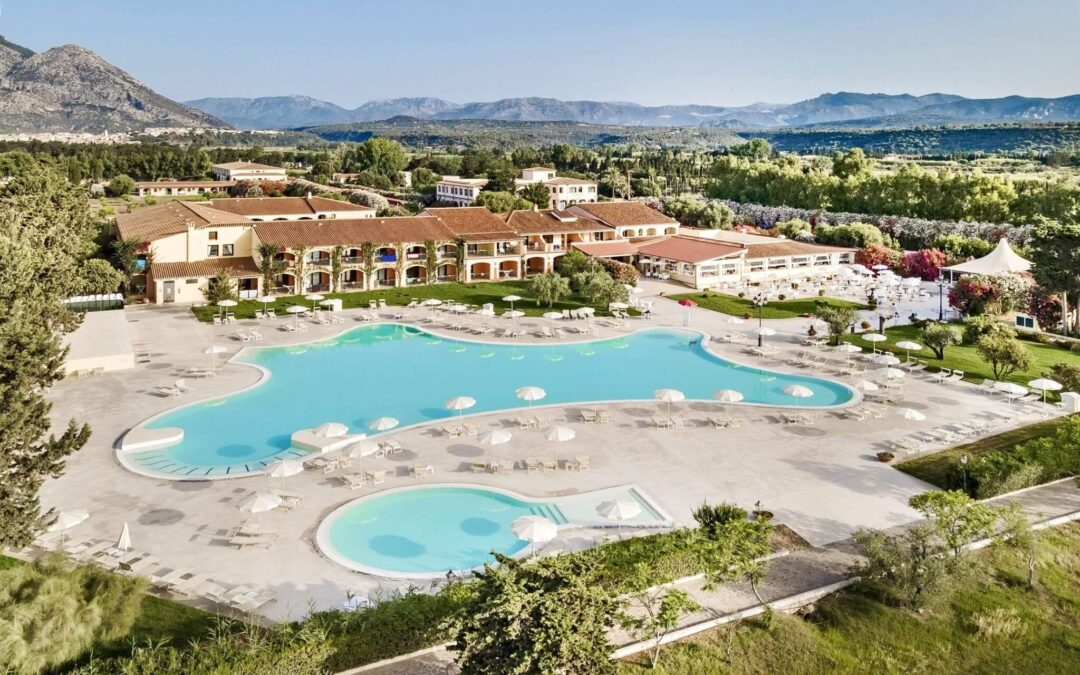 Elegantní hotel na Sardinii